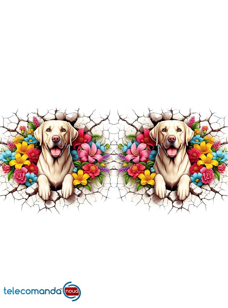 Cană albă personalizată Labrador - imagine 2